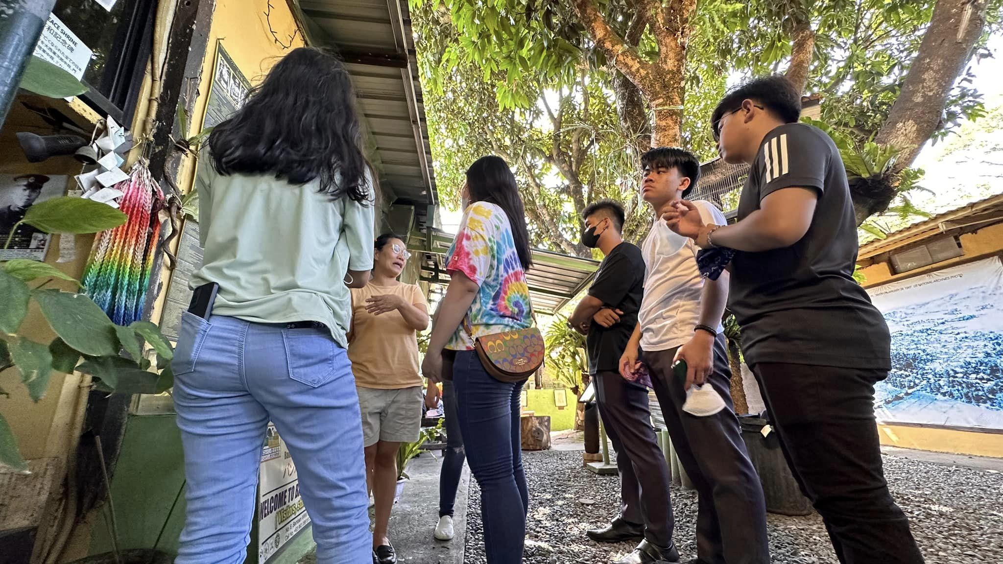 Various groups of students from nearby universities and individuals were at the WWII Museum for history tour.